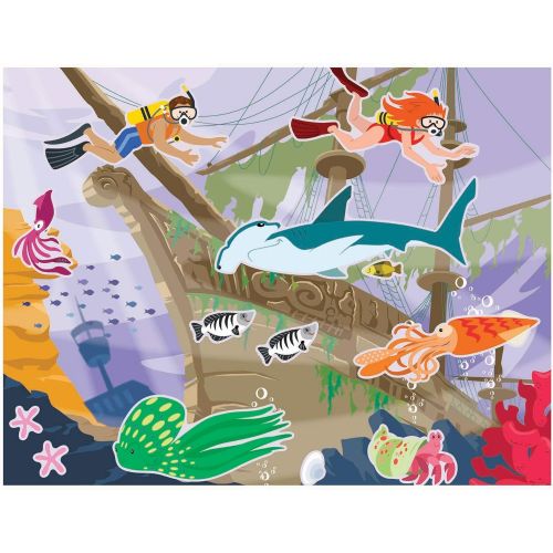  Melissa & Doug Reusable Sticker Activity Pad - Under The Sea