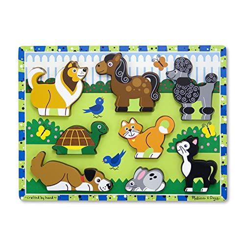  Melissa & Doug Pets Chunky Puzzle