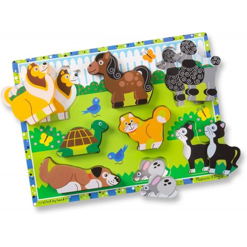  Melissa & Doug Pets Chunky Puzzle