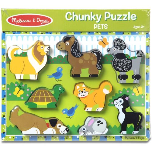  Melissa & Doug Pets Chunky Puzzle