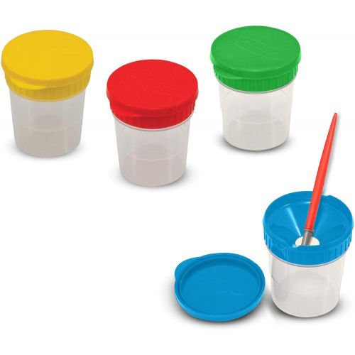  Melissa & Doug Spill Proof Paint Cups, Set of 4