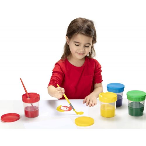  Melissa & Doug Spill Proof Paint Cups, Set of 4