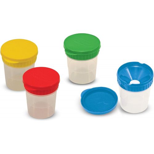  Melissa & Doug Spill Proof Paint Cups, Set of 4