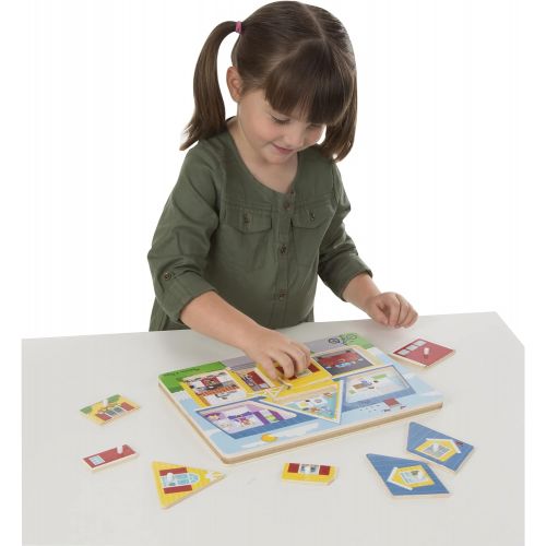  Melissa & Doug Around the House Sound Puzzle