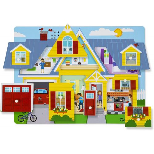  Melissa & Doug Around the House Sound Puzzle