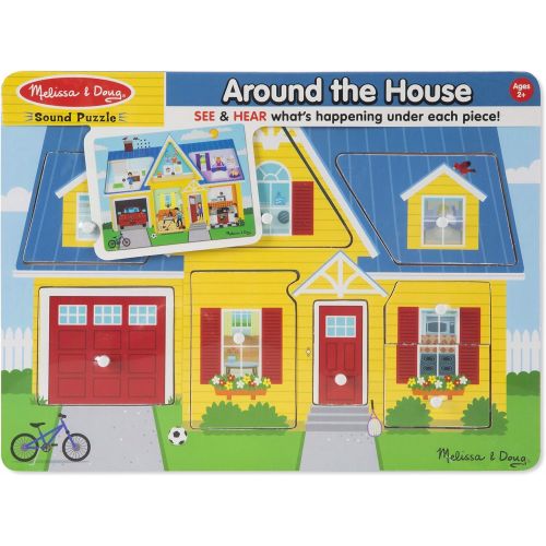  Melissa & Doug Around the House Sound Puzzle