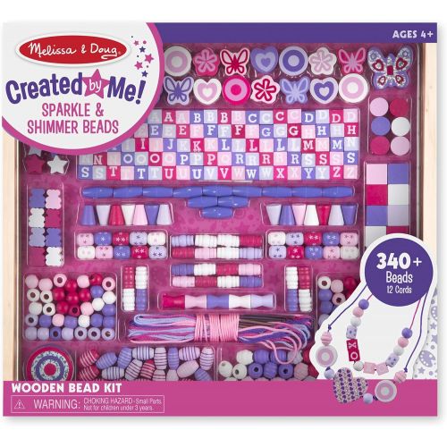  Melissa & Doug Deluxe Collection - Wooden Bead Set