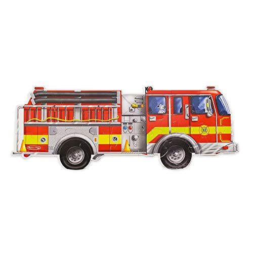  Melissa & Doug Giant Fire Truck Floor Puzzle (24 pc)