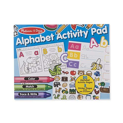  Melissa & Doug Alphabet Activity Pad