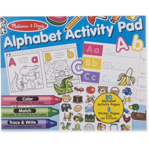  Melissa & Doug Alphabet Activity Pad