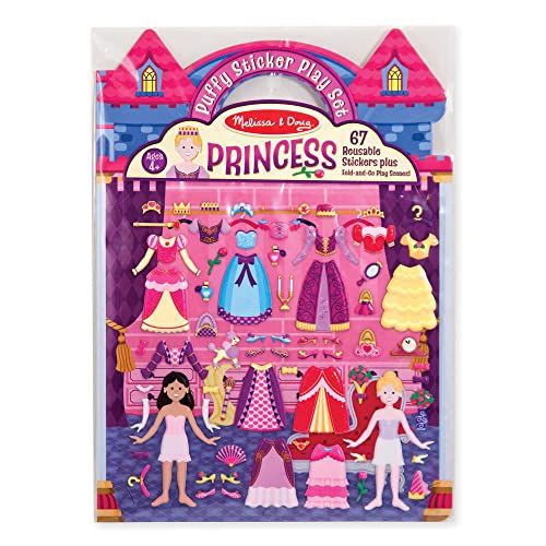  Melissa & Doug Puffy Sticker Play Set - Princess