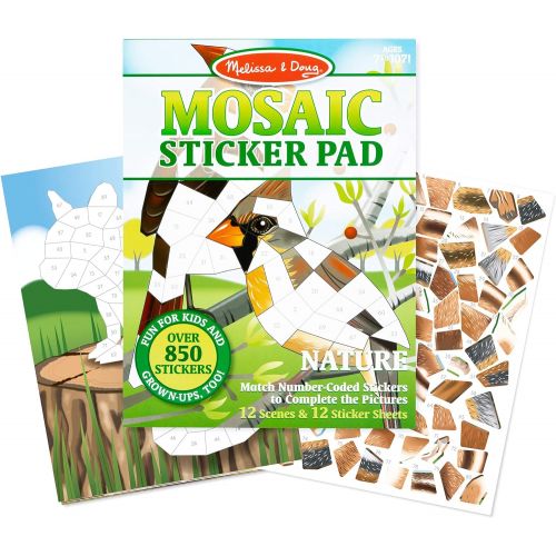  Melissa & Doug Mosaic Sticker Pad - Nature