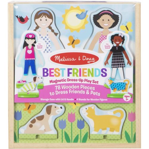  Melissa & Doug Best Friends Magnetic Dress-Up Play Set