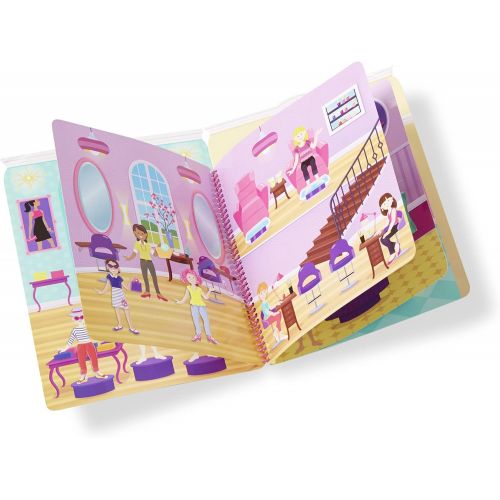  Melissa & Doug Puffy Sticker Activity Book--Day of Glamour