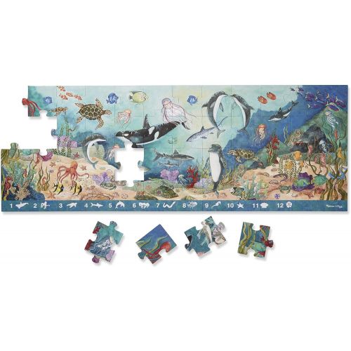  Melissa & Doug 48pc Under the Sea Search & Find Floor Puzzle