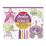 Melissa & Doug Princess & Fairy Jumbo Coloring Pad