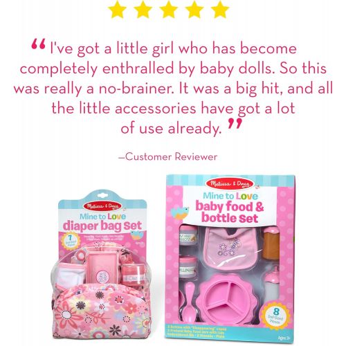  Melissa & Doug Doll Accessories Bundle