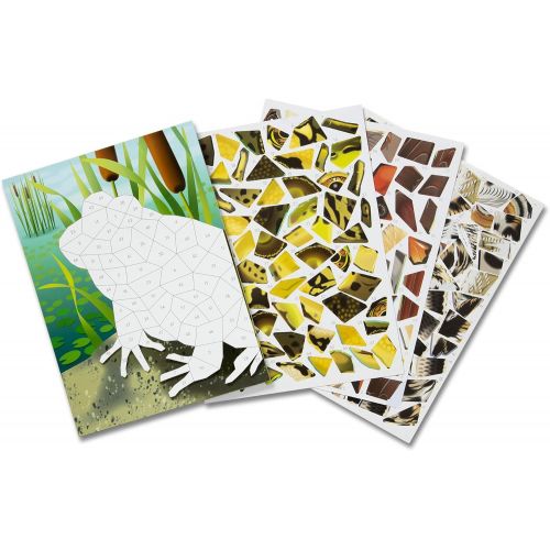  Melissa & Doug Mosaic Sticker Pad 3 Pack - Safari, Ocean and Nature