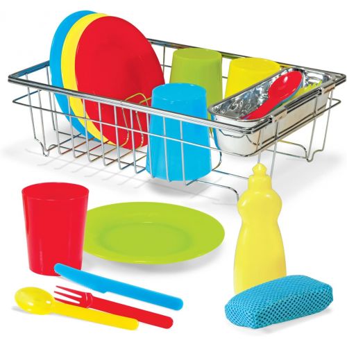  Melissa & Doug Wash & Dry Dish Set