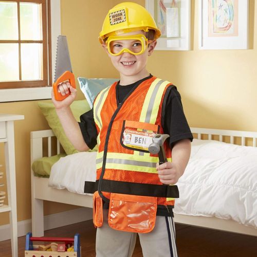  Melissa & Doug Construction Worker Role Play