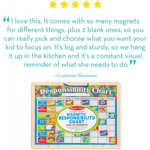  Melissa & Doug Magnetic Responsibility Chart