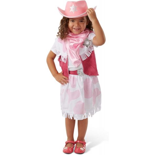  Melissa & Doug Cowgirl Role Play Costume