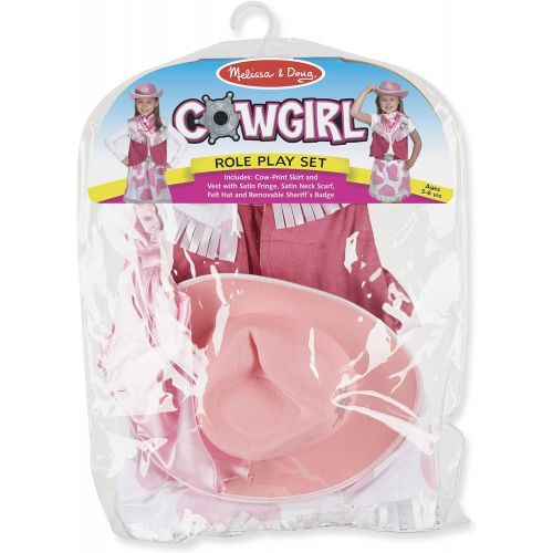  Melissa & Doug Cowgirl Role Play Costume