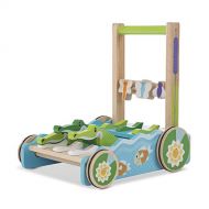 Melissa & Doug Chomp & Clack Alligator Push Toy - Light Blue