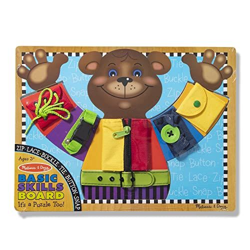  Melissa & Doug Basic Skills Puzzle Board -