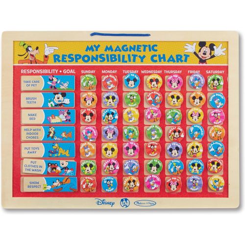  Melissa & Doug Mickey Mouse Magnetic Responsibility Chart