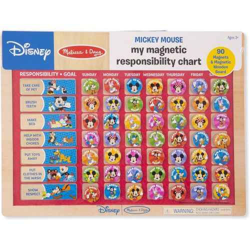  Melissa & Doug Mickey Mouse Magnetic Responsibility Chart