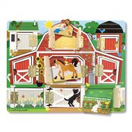 Melissa & Doug Magnetic Farm Hide & Seek Board