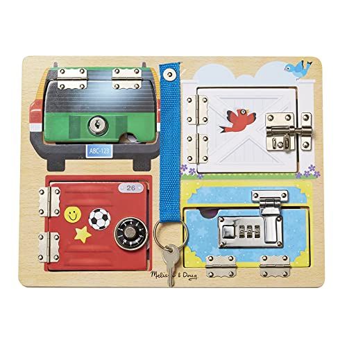  Melissa & Doug Locks & Latches Board