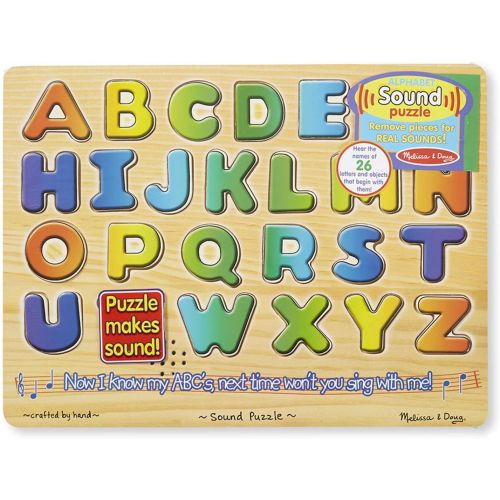  Melissa & Doug Alphabet Sound Puzzle