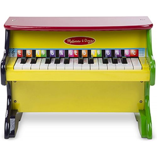  Melissa & Doug Learn-To-Play Piano With 25 Keys and Color-Coded Songbook