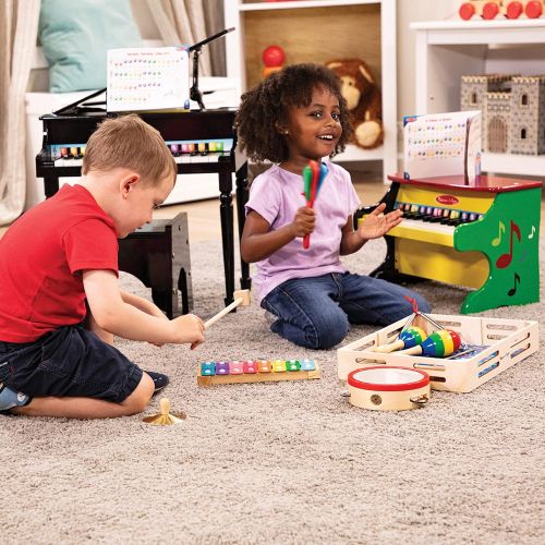  Melissa & Doug Learn-To-Play Piano With 25 Keys and Color-Coded Songbook