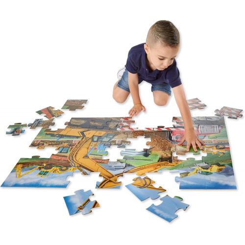  Melissa & Doug Building Site Floor Puzzle - 48 Pieces