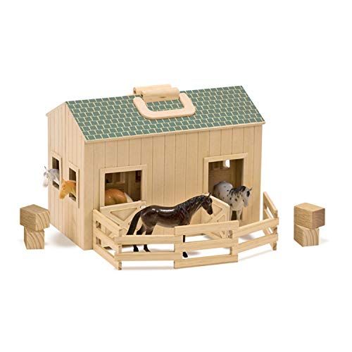  Melissa & Doug Fold & Go Stable