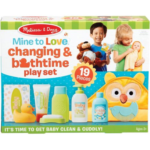  Melissa & Doug Changing & Bathtime Play Set