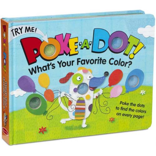  Melissa & Doug Poke-a-Dot  What’s Your Favorite Color?