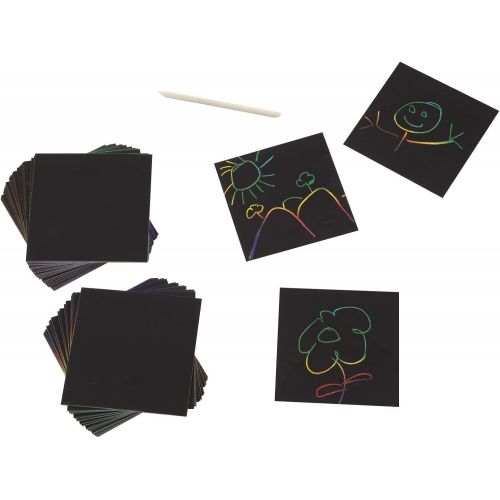  Melissa & Doug Scratch Art Box of Rainbow Mini Notes