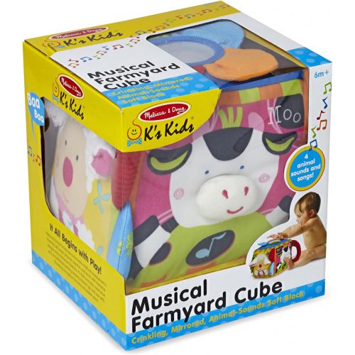  Melissa & Doug Musical Farmyard Cube