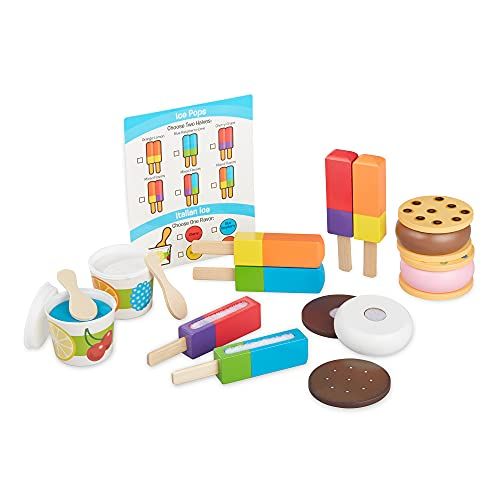  Melissa & Doug Wooden Frozen Treats Set