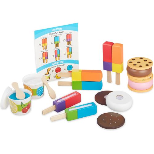  Melissa & Doug Wooden Frozen Treats Set