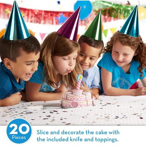  Melissa & Doug Wooden Triple-Layer Party Cake