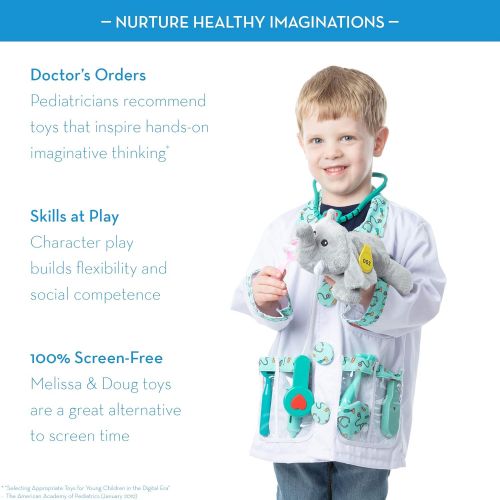  Melissa & Doug Doctor Role Play Costume Set