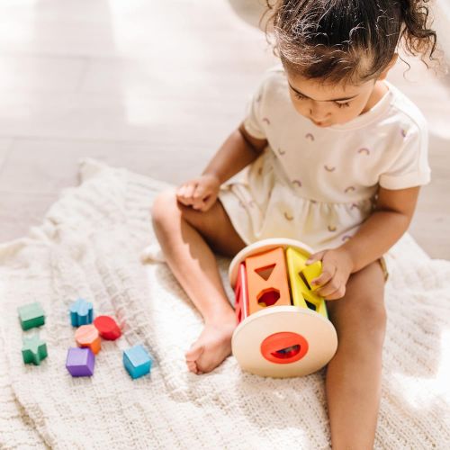  Melissa & Doug Match & Roll Shape Sorter