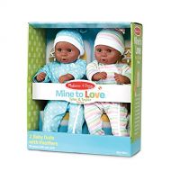 Melissa & Doug Mine to Love 15 Inch Twins - Tyler & Taylor