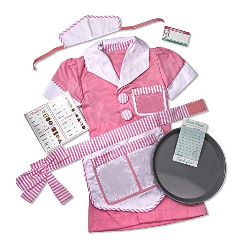  Melissa & Doug Waitress Role Play Costume Set