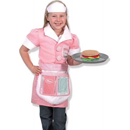  Melissa & Doug Waitress Role Play Costume Set